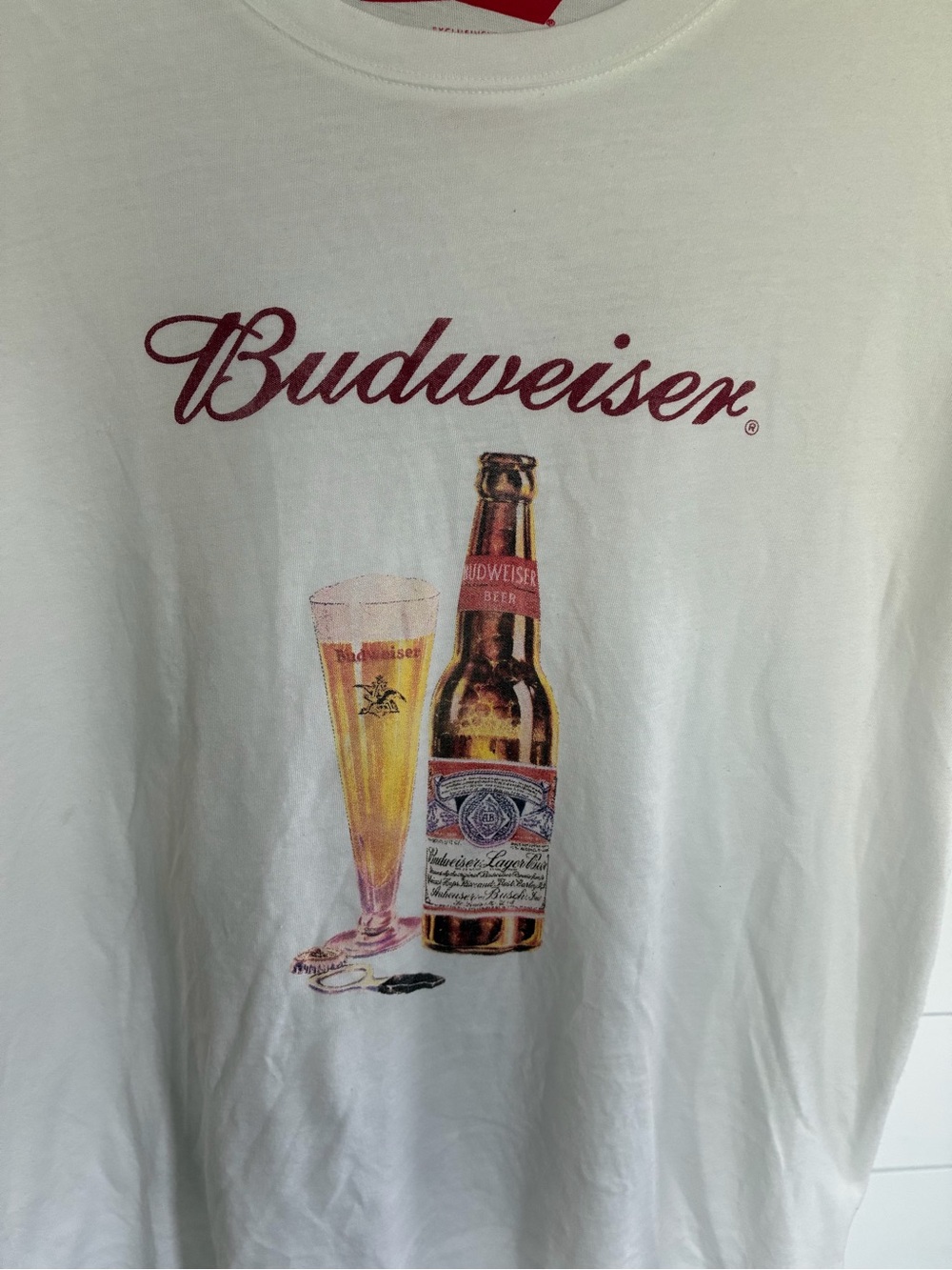 LUCKY BRAND |
BUDWEISER BEER LOGO
Graphic T Shirt | Women's Tee | MED
NWOT/0222 - Picture 3 of 6